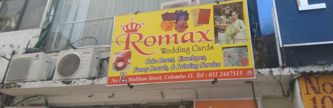 Romax Wedding Cards